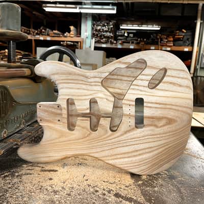 Super Strat Body-Northern Swap Ash 5.150 pounds image 5