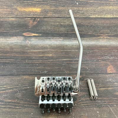 80s Floyd Rose Made in Germany Tremolo Bridge Chrome image 2