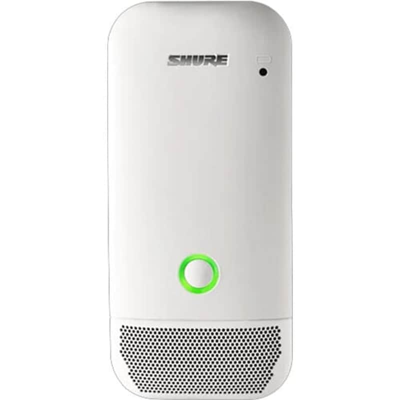 Shure ULXD6W/O=-G50 White Omni wireless boundary microphone for ULXD and QLXD. Includes AA Alkaline Batteries image 1