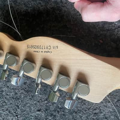 Squier Affinity Left-Handed Telecaster Butterscotch Blonde image 4
