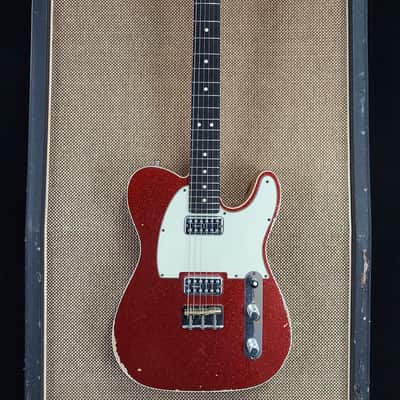 2015 Fender Custom Shop Relic Sparkle Telecaster COA Included TV Jones Pickups (1) image 2