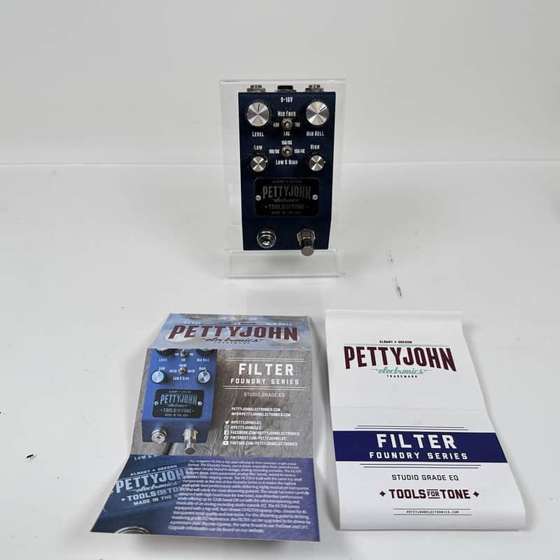 Pettyjohn Electronics Filter EQ Pedal | Reverb Malta