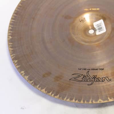 ZILDJIAN AVEDIS 16-inch 1216/1600g Zildjian Avedis Hi-Hat Cymbal (06/15) image 12