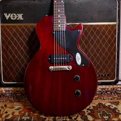 Maybach Guitars Lester JR Single Cut Aged ( Limited Edition) Wine Red We ship worldwide image 1