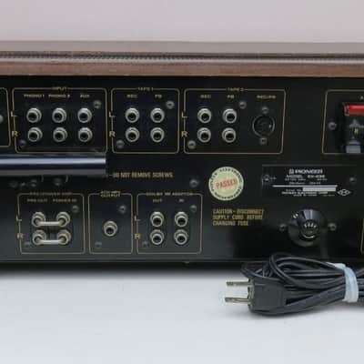 PIONEER SX-939 FM/AM STEREO RECEIVER FULLY SERVICED RECAPPED + LED'S image 11