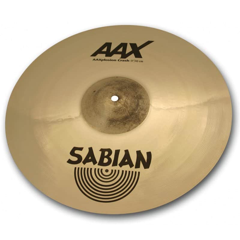 Sabian 17" AAX X-Plosion Crash Brilliant Finish image 1