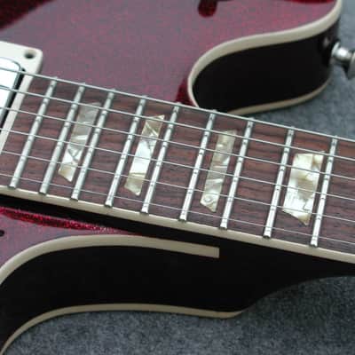 Gibson Les Paul Signature Early 70s custom restoration Ruby Sparkle image 13