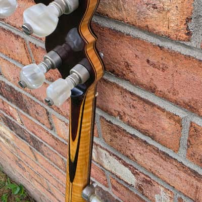 1975 Dean Shultis Handbuilt 5 String Banjo Great Player & Sound Original Case image 10