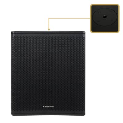 METIS-PRO18AS-PAIR | METIS Series Pair of 18" 2400W Powered PA/DJ Subwoofer with Class-D Amplifier, Plywood, Black image 5