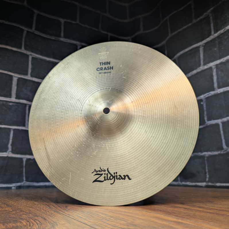 Zildjian Avedis 14" Thin Crash Cymbal – Classic Avedis Tone – Fast, Bright, Responsive image 1
