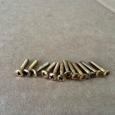 Gibson Vintage Kluson Gold Waffle Back Tuner Screws Les Paul SG ES 1960's 1970's image 2