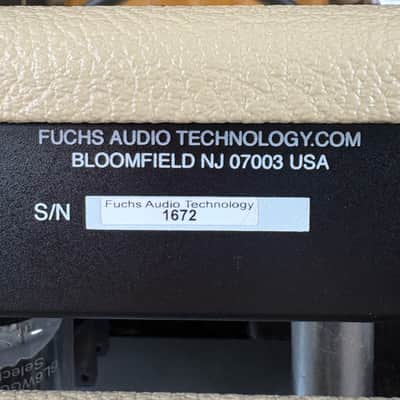 Fuchs Tripledrive Supreme Blonde Made In USA 50 Watt D Style ODS TDS Tube Amplifier Head W/ Original Footswitch! image 7