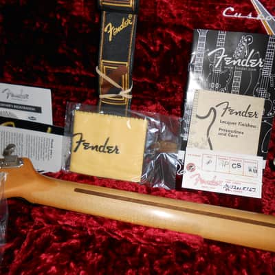 Fender Road Worn 50's Stratocaster 2012 - Custom Shop Josefina Tomatillo hybrid build w/ CS case2-Tone Sunburst image 11
