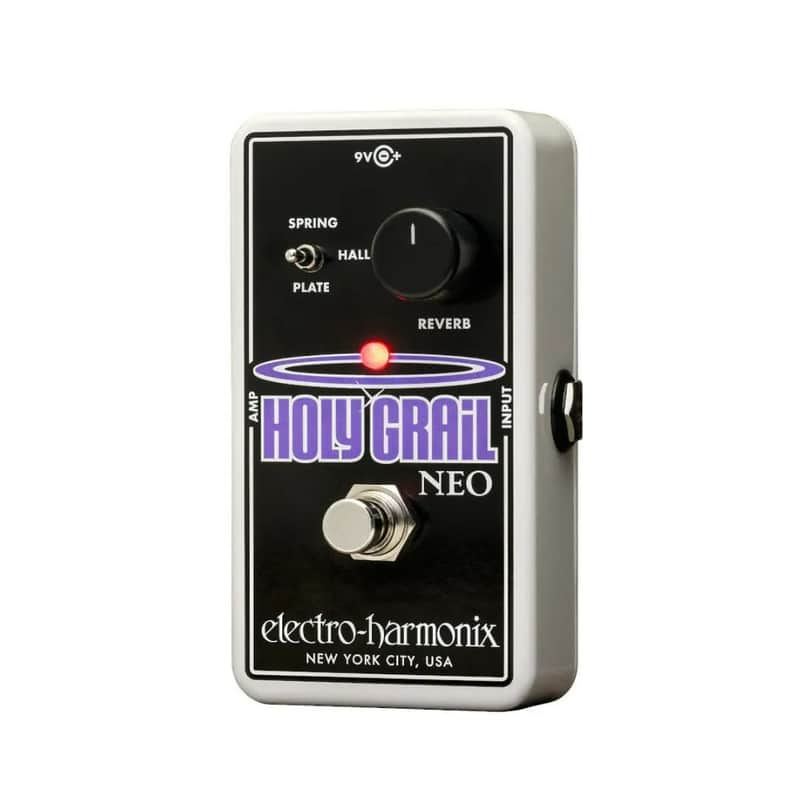Electro-Harmonix Holy Grail Neo Reverb Effects Pedal With Power Supply image 1