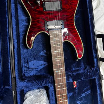 Schecter Hellraiser Special C-1 FR 2011 - 2012 - Black Cherry image 2