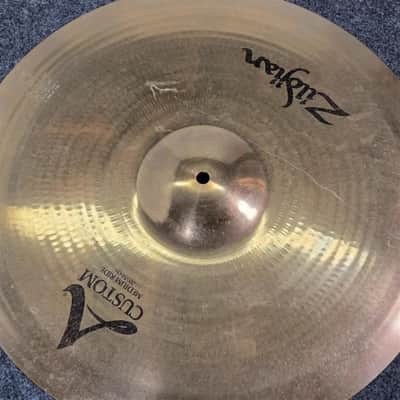 Used Zildjian A Custom Medium Ride Cymbal 20" - Good image 2