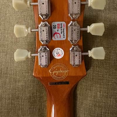 Epiphone Les Paul Standard Florentine Pro 2014 - Honey Burst image 11