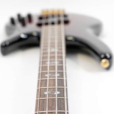 ’99 Ibanez Doug Wimbish Signature Soundgear Prestige Electric Bass w/ Reverse P and J Pickups, Active Electronics, Brass Nut image 6