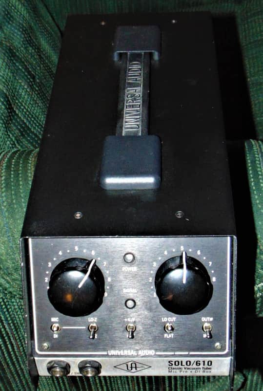 Universal Audio Solo/610 Desktop Tube Mic Preamp and DI image 1
