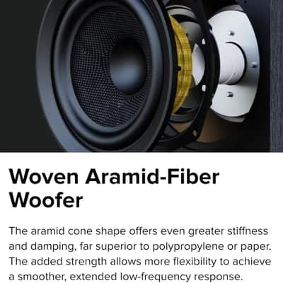 ELAC Debut 3.0 DF63-BK 6.5" Floorstanding Speaker for Home Theaters Systems | Get Precise and Immersive Listening Experience, Black image 6