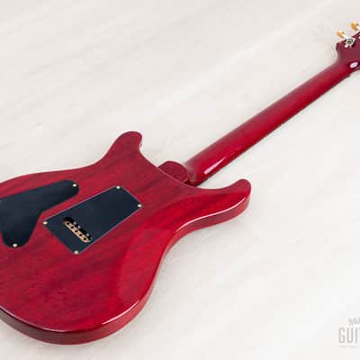 2015 Paul Reed Smith 30th Anniversary Custom 24 Trem 10 Top Scarlet Red w/ Case, Hangtags image 14