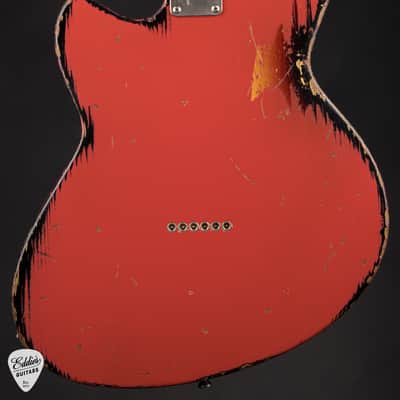 Novo Serus T - Fiesta Red over '64 3-Tone Burst image 4