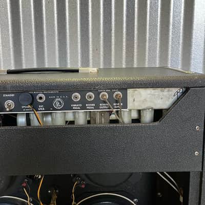 1969 Fender Factory JBL loaded "Drip Edge" Super Reverb image 6