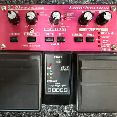 Boss RC-20 Loop Station 2001 - 2007 - Black image 5