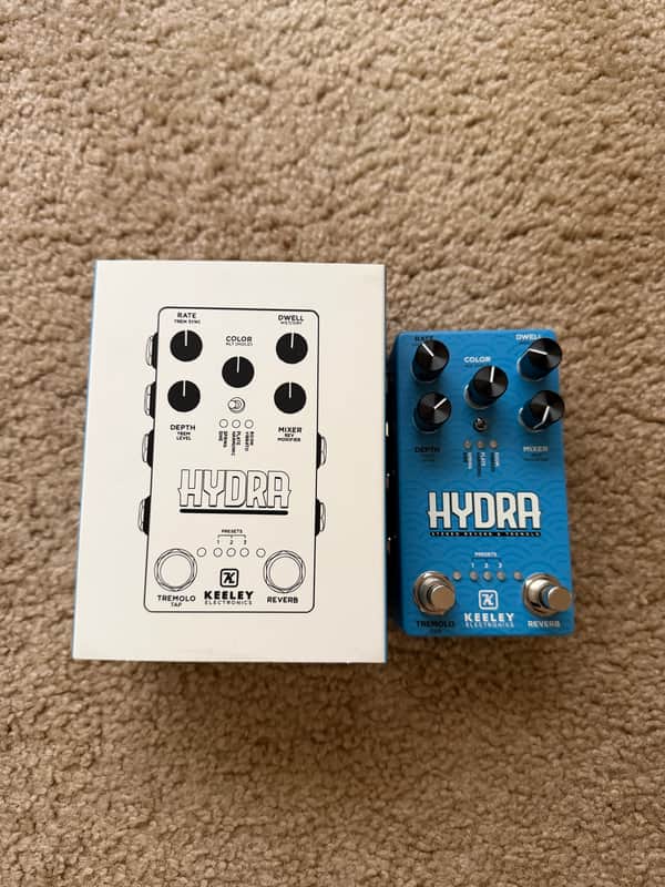 Keeley Hydra Stereo Reverb & Tremolo