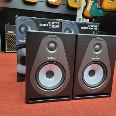 Samson Resolv SE6 2-Way Active 6" Sudio Reference Monitor (Pair) 2010s - Black image 1