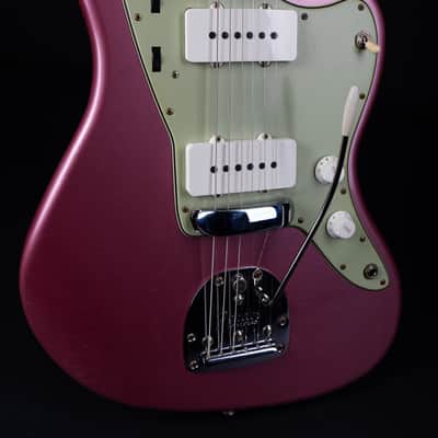 Fender 1962 Jazzmaster Custom Shop Journeyman Relic - Burgundy Mist Metallic Matching Head image 9