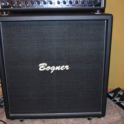 Bogner 412ST Straight front Cab Celestion V30s 16 ohm Black/Black image 1
