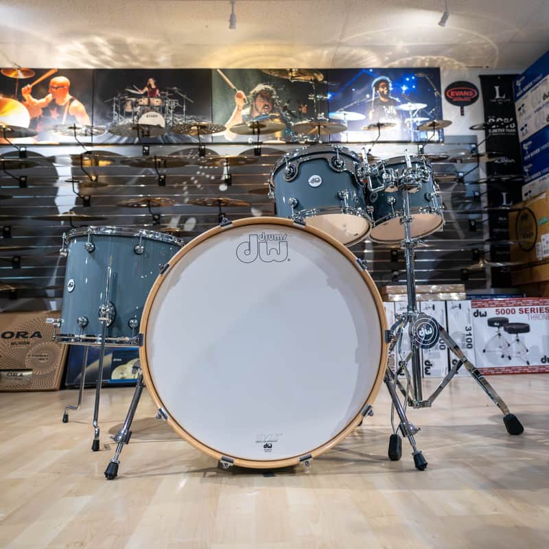 DW Design Series 4-piece Shell Pack - Steel Grey image 1