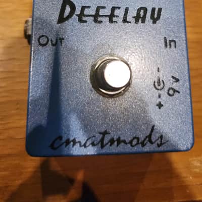CmatMods Deeelay Rare Discontinued Delay Guitar Effect Pedal Cmat Mods Stompbox fx boss dd3 dd5 image 1