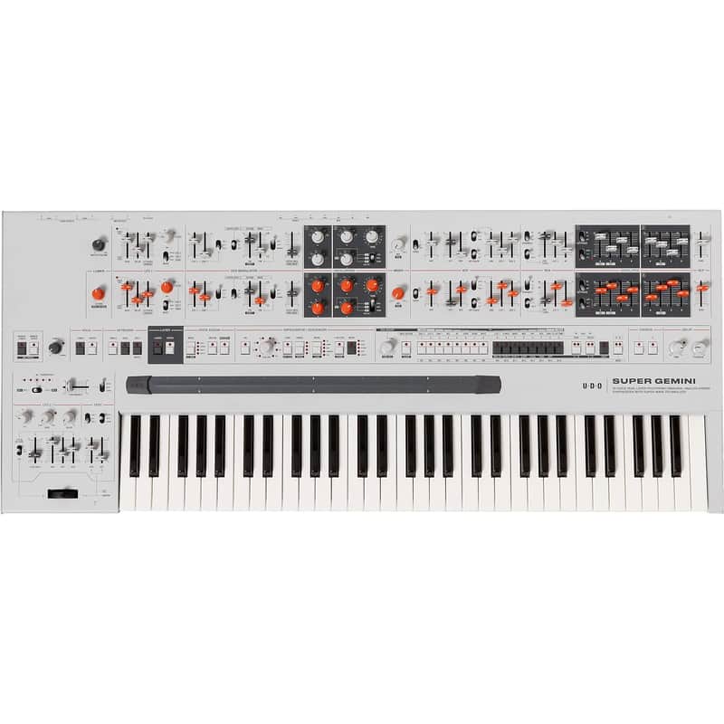 UDO Audio Super Gemini 20-Voice 61-Key Bi-Timbral Synthesizer image 1