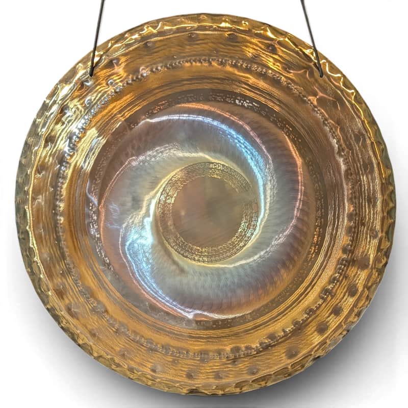 B1+35 Grotta Sonora 32″ Nickel Silver Gong image 1