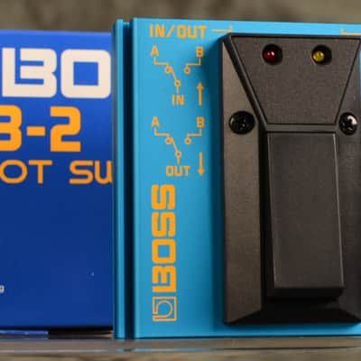 Boss AB-2 2-Way Selector Pedal w/ FREE Same Day Shipping image 1