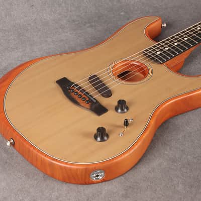 Fender American Acoustasonic Stratocaster - Transparent Sonic Blue - 2nd Hand imagen 11