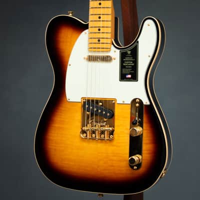 Fender 75th Anniversary American Professional Custom Telecaster Maple Fingerboard - 2-Color Sunburst - US25113943 image 4