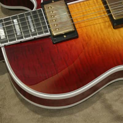 Heritage Roy Clark Custom 2018 Vintage Wine Burst image 8