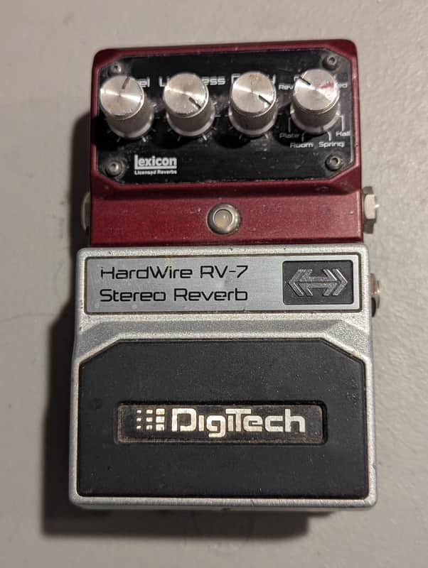 DigiTech Hardwire RV-7 Stereo Reverb