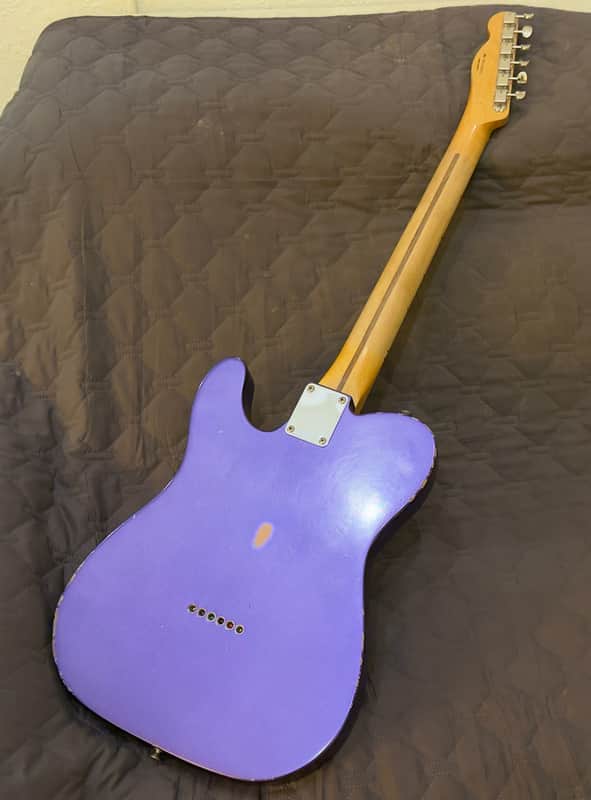 Fender Road Worn '50s Telecaster 2019 - Purple Metallic | Reverb