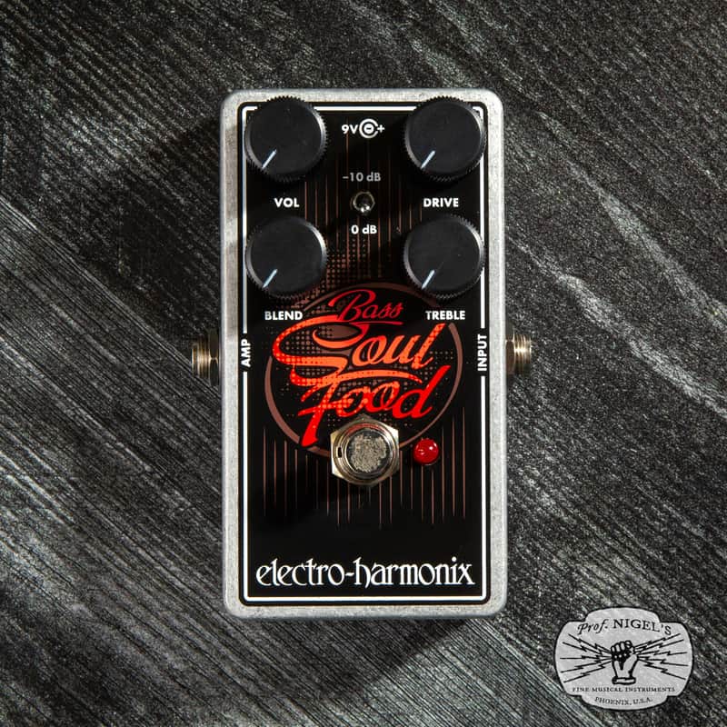 Electro-Harmonix Bass Soul Food Transparent Overdrive - Authorized Dealer image 1