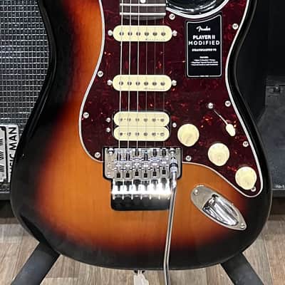Fender Player II Modified Stratocaster HSS Floyd Rose with Rosewood Fretboard 2025 - Present - 3-Color Sunburst image 2