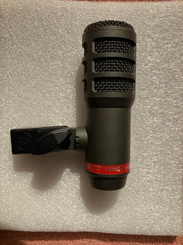 Audio-Technica ATM25 Hypercardioid Dynamic Instrument Microphone 2000s - Dark Gray image 1