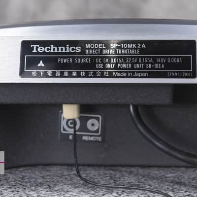 Technics SP-10 MK2A Direct Drive Turntable w/ SH-10E Power Unit in Good Condition image 20