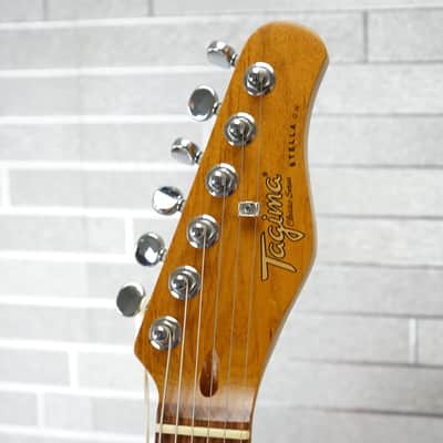 Tagima Stella DW Electric Guitar - Transparent Orange - Quilted Maple! image 14