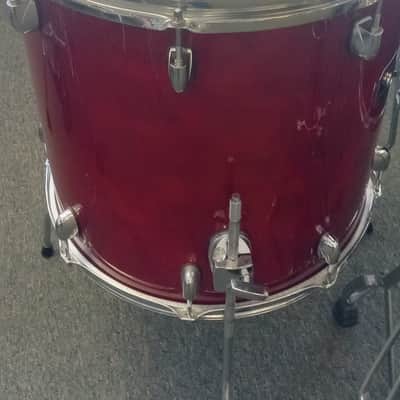 Gretsch Catalina Maple 6pc Drum Set - Dark Cherry Red Gloss image 6