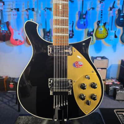 New Rickenbacker 660/12 - Jetglo w RIC Case, 660/12JG # 718 image 1