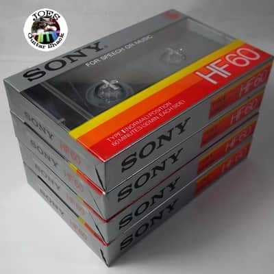 4-TDK HF-60 (1985) Original Made in Japan Audiophile Type I Normal Bias Cassette Tapes Sealed And New! image 4
